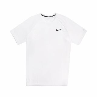 【NIKE 耐吉】T恤 Essential 男款 DRI-Fit 短T 短袖 基本款 圓領 白 防曬衣(NESSA586-100)