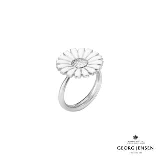 【Georg Jensen 官方旗艦店】DAISY 戒指(純銀 白瓷琺瑯 戒指)