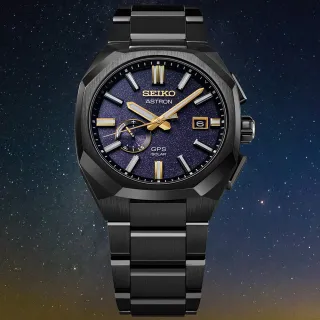 【SEIKO 精工】ASTRON 黎明晨星 鈦金屬 GPS太陽能腕錶 618 年中慶 禮物(SSJ021J1/3X62-0AD0SD)
