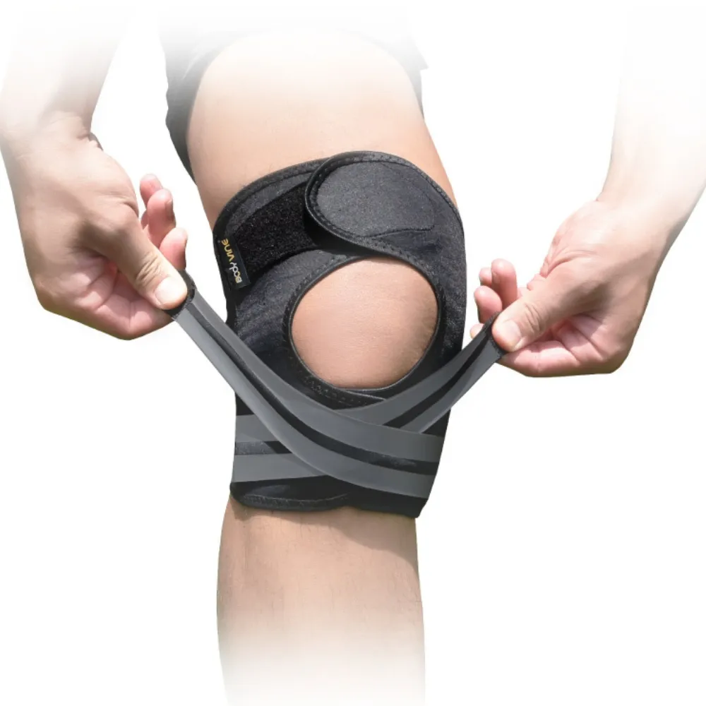 【BodyVine 巴迪蔓】360髕骨型護膝-1只(膝關節穩固 側向支撐 髕骨韌帶防護 CT-15517)