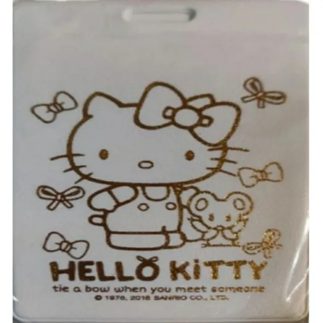 【HELLO KITTY】組合專用  皮質證件套 KT 三麗鷗 SANRIO 悠遊卡套 商品免費兌換卷(多款隨機出貨 值得珍藏)