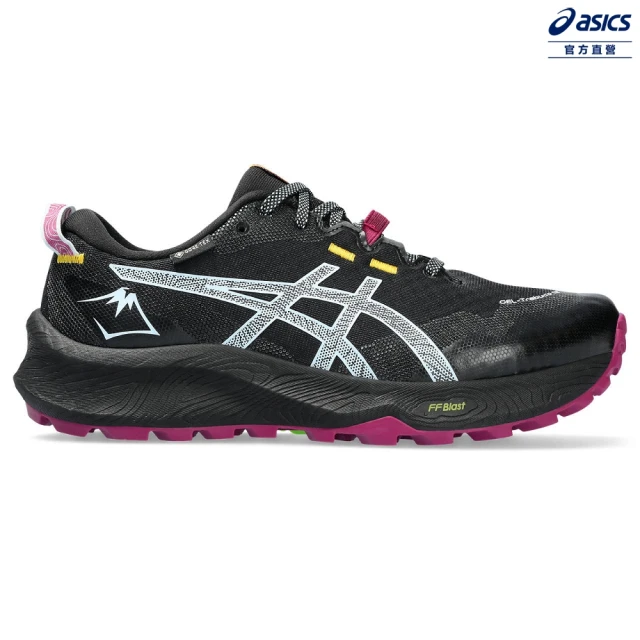 【asics 亞瑟士】GEL-TRABUCO 12 GTX 女款 防水系列 越野 慢跑鞋(1012B607-001)