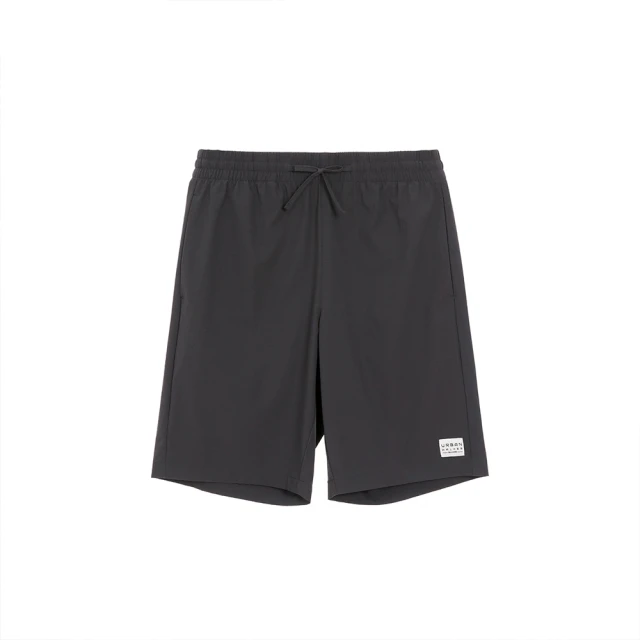 【GIORDANO 佐丹奴】男裝防潑水彈力短褲 All Day Pants系列(40 深灰色)