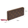【Louis Vuitton 路易威登】LV CLEMENCE 錢包M60742-紫紅(送原廠提袋)