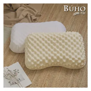 【BUHO 布歐】買一送一 斯里蘭卡乳膠枕-蝶型按摩蜂巢(10cm)