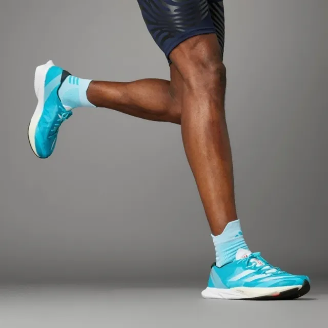 【adidas 愛迪達】Adizero Adios 8 M 男 慢跑鞋 運動 訓練 路跑 馬拉松 緩震 耐磨 藍(HP9721)