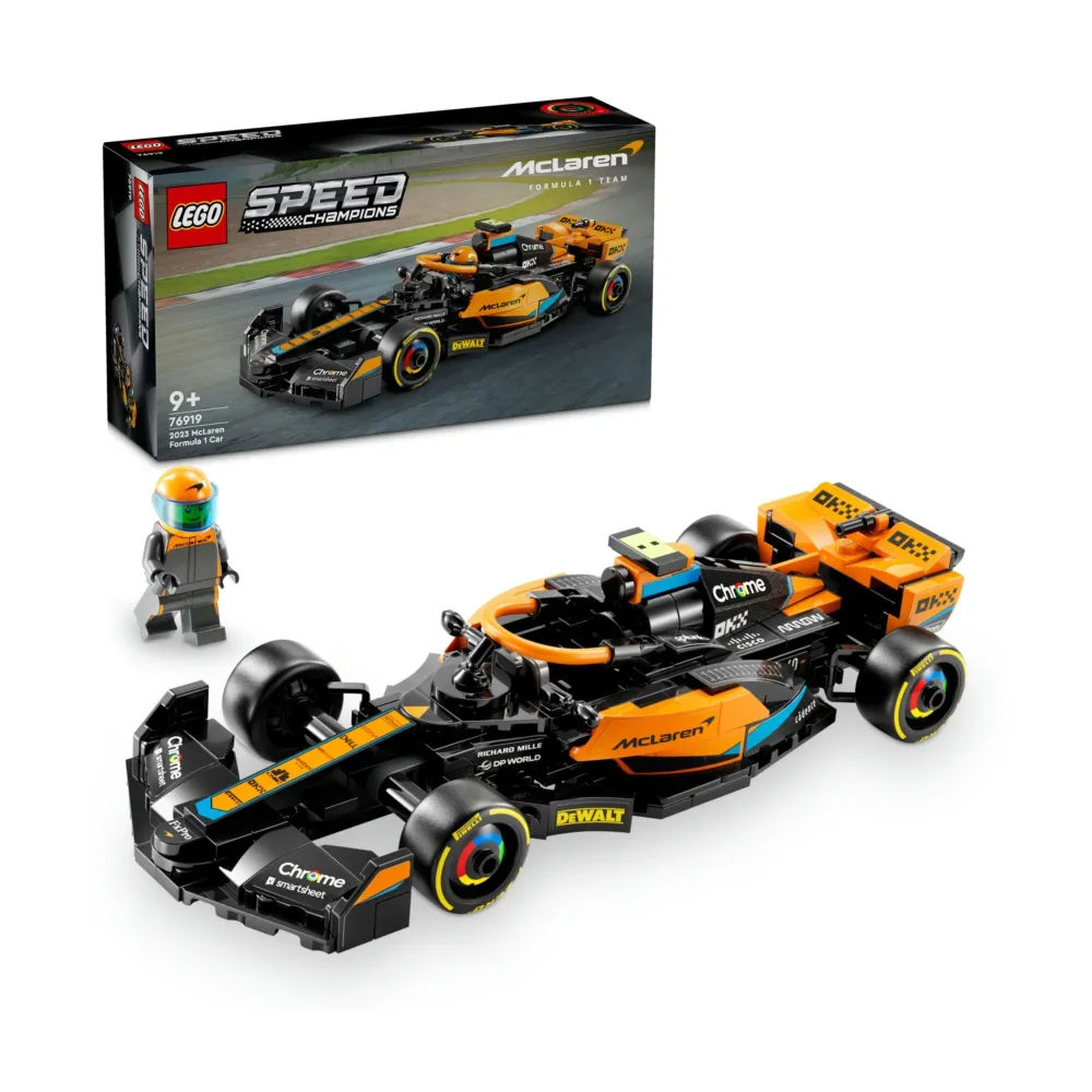 【LEGO 樂高】極速賽車系列 76919 2023 McLaren Formula 1 Race Car(麥拉倫 F1賽車 模型)