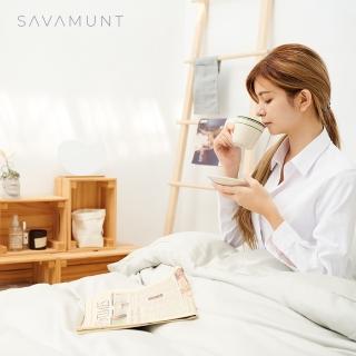 【SAVAMUNT賽芙嫚】美國品牌寢具 奧地利蘭精天絲☆IONIC抗菌純色四季被/兩用被(高達99%抗菌 極度親膚材質)