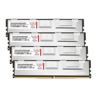 【v-color 全何】DDR5 OC R-DIMM 5600 192GB kit 48GBx4(AMD TRX50 工作站記憶體)