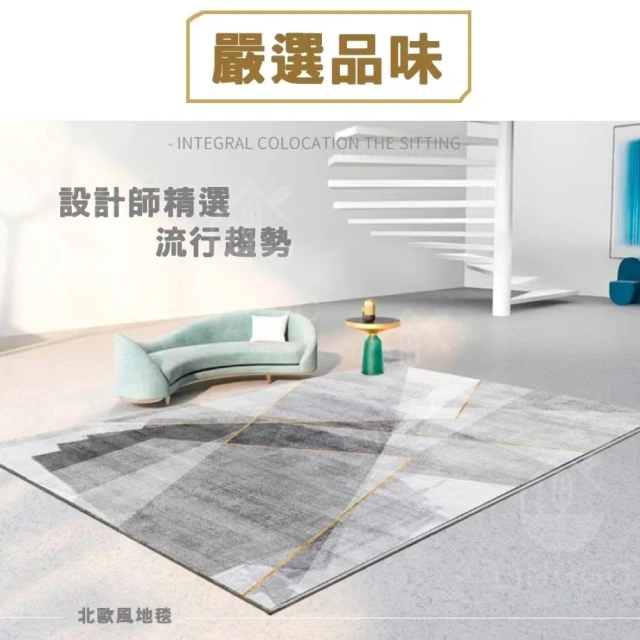 范登伯格 費雷拉簡約時尚地毯-渲染(100x150cm/共兩