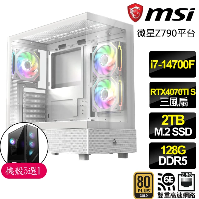 微星平台 i7二十核 RTX4070TI SUPER G{龍