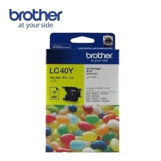 【brother】官方直營 LC40Y 原廠黃色墨水匣