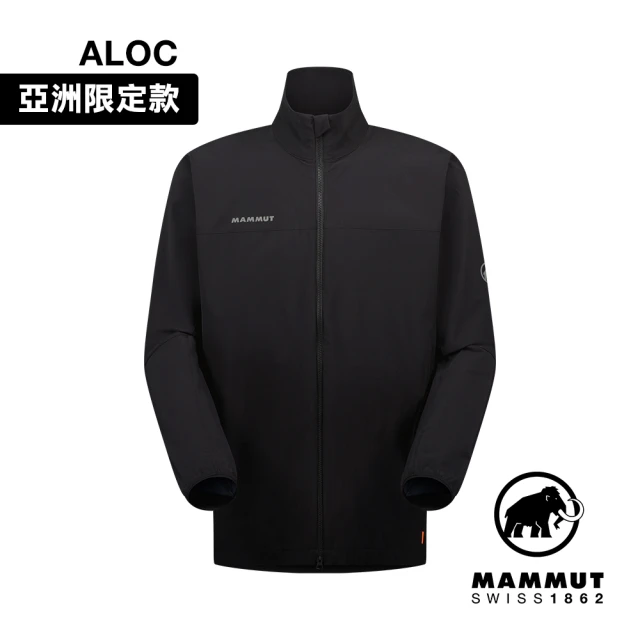 Mammut 長毛象 Comfort Jacket AF Men 日系彈性防潑水軟殼外套 黑色 男款 #1011-02410