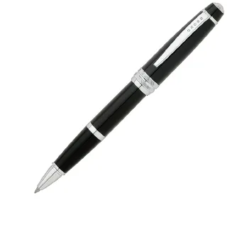 【CROSS】Bailey貝禮系列黑亮漆鋼珠筆 免費刻字(原廠正貨)