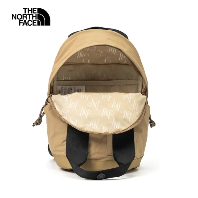 【The North Face 官方旗艦】北面男女款棕色DWR防潑水大容量後背包｜81DV1XF(筆電包/登山包)