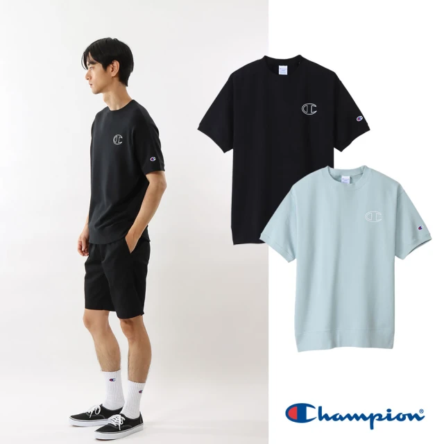 【Champion】官方直營-印花LOGO短袖T恤-(2色)