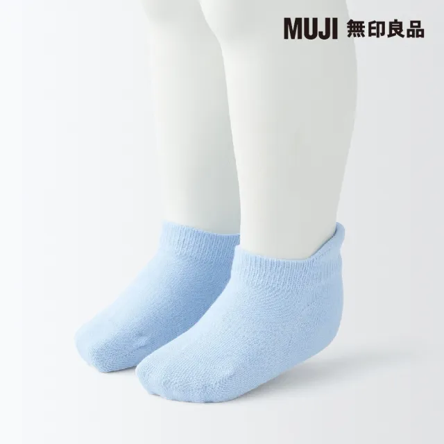 【MUJI 無印良品】幼兒棉混淺口直角襪(共6色)