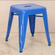 【藍色的熊】LOFT工業風鐵皮椅 45cm(加厚版 吧台椅 鐵皮椅 餐椅 高腳椅 工作椅  吧椅)