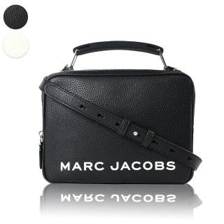 【MARC JACOBS 馬克賈伯】專櫃款 THE BOX23荔枝紋手提/斜背二用包-中(新款任選)
