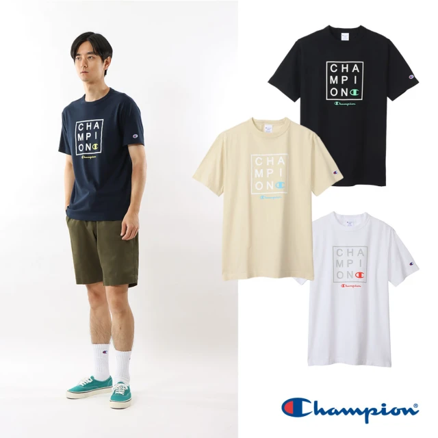 Champion 官方直營-印花圖騰短袖T恤-男(4色)