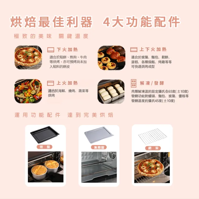 【EASY LIFE 伊德爾】33L 烤箱(33L旋風雙溫控電烤箱)