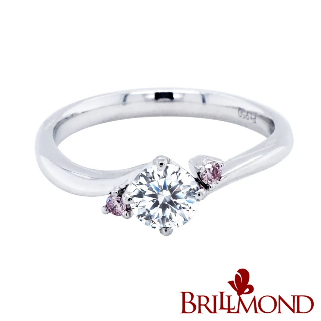 BRILLMOND JEWELRY 30分 18K金 交織鑽