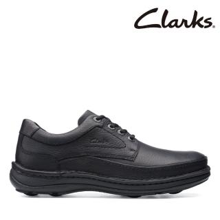 【Clarks】男鞋 Nature Three 縫線設計舒適好走厚底休閒鞋(CLM39008C)
