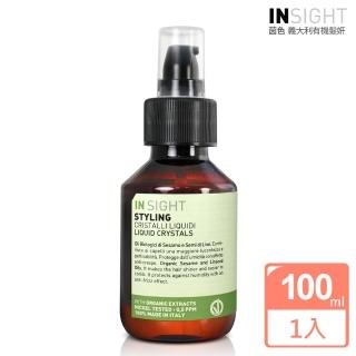 【INSIGHT茵色 義大利有機髮妍】絲光柔順水晶膜100ml(原廠公司貨)