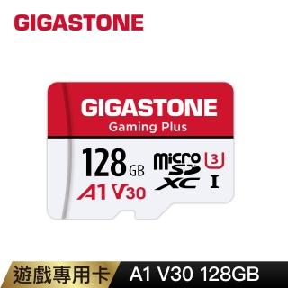 【GIGASTONE 立達】Gaming Plus microSDXC UHS-Ⅰ U3 A1V30 128GB遊戲專用記憶卡(支援Switch/GoPro)