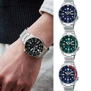 【SEIKO 精工】5 Sports 系列 機械錶 男錶 指針錶 手錶 禮物 畢業(SRPD51K1.SRPD61K1.SRPD55K1.SRPD53K1)