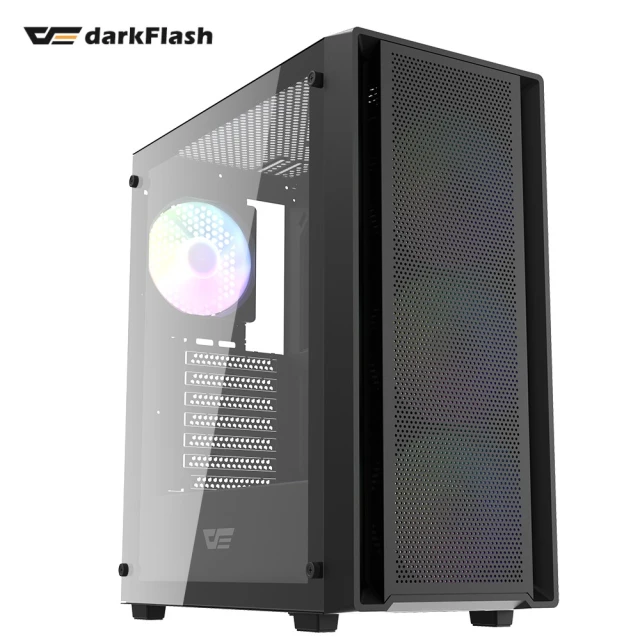 darkFlash darkFlash大飛 DK353 ATX機箱(含固光風扇*4可關燈)