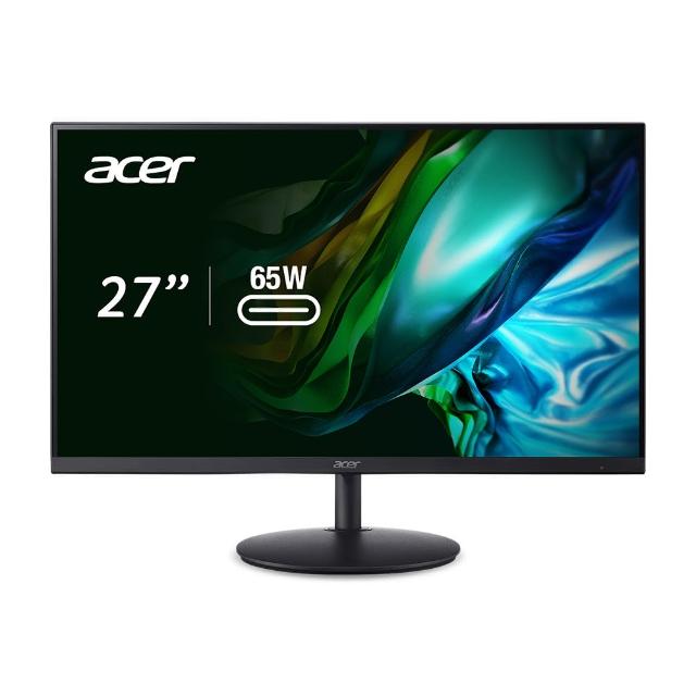 【Acer 宏碁】SH272 E 護眼螢幕(27型/FHD/100Hz/1ms/IPS/Type-C)