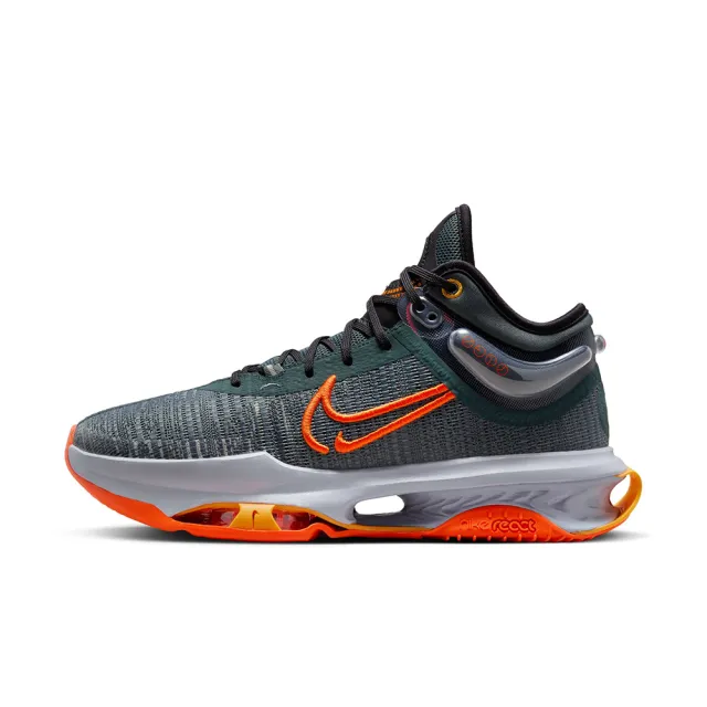 【NIKE 耐吉】籃球鞋 男鞋 運動鞋 包覆 緩震 AIR ZOOM G.T. JUMP 2 EP 灰綠 DJ9432-301