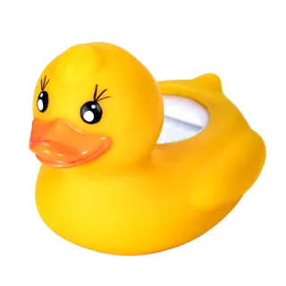 【呱呱鴨】黃色小鴨嬰兒水溫計(防水 沐浴 寶寶 溫度計 室溫計 測水溫 嬰兒洗澡 洗澡玩具)