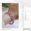【Naluxe】紫水晶山水意象手鐲型手排(山水畫般的天然紋理)