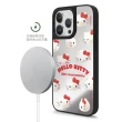 【GARMMA】iPhone 15 ProMax 6.7吋 Hello Kitty 50th 磁吸鏡面保護殼