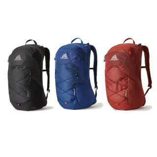 【Gregory】22L ARRIO 多功能 登山背包 登山包 後背包 水袋包 筆電包(碳黑 帝國藍 磚石紅)