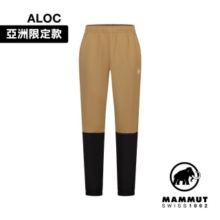 【Mammut 長毛象官方直營】Comfort Pants AF 日系彈性防潑水休閒長褲 深沙褐/黑 男款 #1021-01280