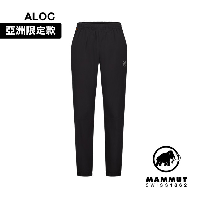 【Mammut 長毛象官方直營】Comfort Pants AF 日系彈性防潑水休閒長褲 黑色 男款 #1021-01280