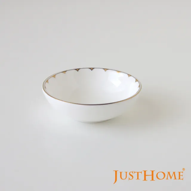 【Just Home】羽藏高級骨瓷3吋調味碟(醬油碟 味碟)