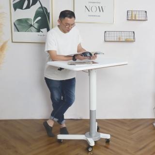 【aka】鋁合金折疊升降桌 80x60cm(雙色鋁合金/折疊桌板/摺疊升降桌/邊桌/工作桌/餐桌)