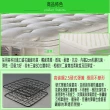 【ESSE御璽名床】乳膠紓壓三線2.5硬式彈簧床墊(雙人加大)