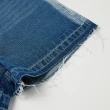 【OUWEY 歐薇】水洗不收邊牛仔短褲(藍色；S-L；3242328523)