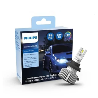 【Philips 飛利浦】LED頭燈 皓鑽光2代 6500K H4(車麗屋)