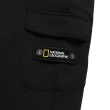 【National Geographic 國家地理】女裝 MANATEE 基本款工裝長褲 - 炭黑色