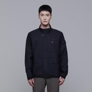【國家地理服飾官方旗艦】男裝 MIMAS URBAN 外套 - 炭黑色(秋冬百搭外套)