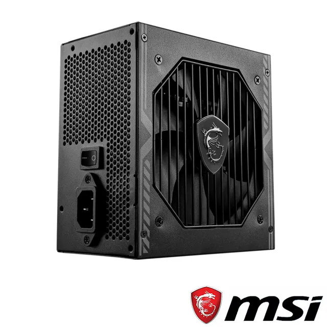 【MSI 微星】MAG A550BN 80 PLUS 550W銅牌認證電源供應器