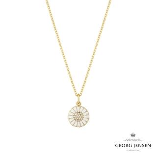 【Georg Jensen 官方旗艦店】DAISY 項鍊 11mm 點鑽(18K金 項鍊)