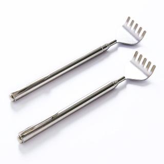 【選物優品】伸縮不求人 止癢抓癢神器(不鏽鋼 2入組)