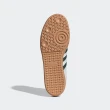 【adidas 愛迪達】Samba OG 男女 休閒鞋 復古 德訓鞋 皮革 麂皮 情侶 穿搭 流行 膠底 白綠(IE3437)